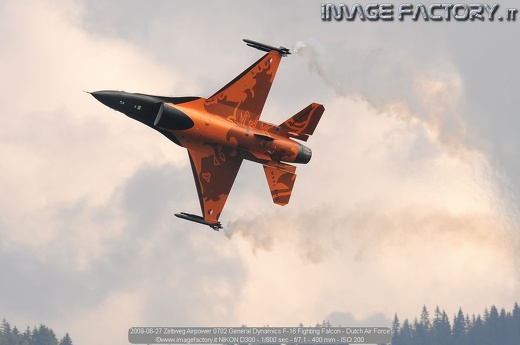 2009-06-27 Zeltweg Airpower 0702 General Dynamics F-16 Fighting Falcon - Dutch Air Force